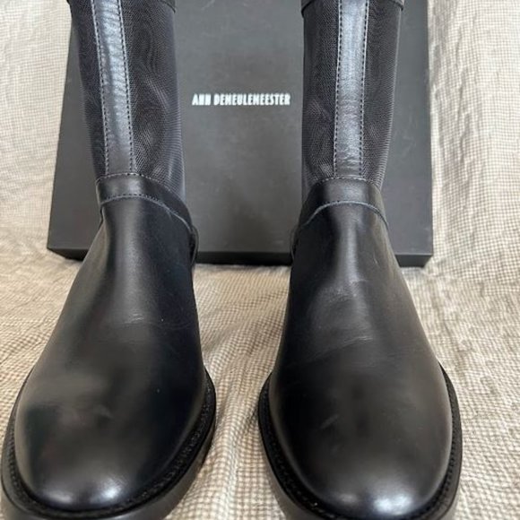 Ann Demeulemeester:  Calf Boots - black - Picture 12 of 13